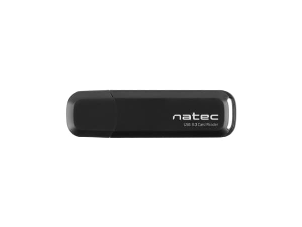 NATEC Scarab 2 -kortti Musta USB 3.0 Type-A - Kortinlukija, MicroSD (TransFlash), MicroSDHC, MicroSDXC, SD, SDHC, SDXC, musta