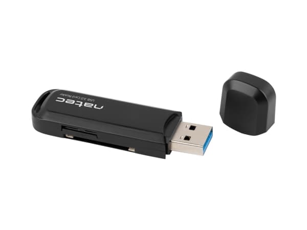 NATEC Scarab 2 -kortti Musta USB 3.0 Type-A - Kortinlukija, MicroSD (TransFlash), MicroSDHC, MicroSDXC, SD, SDHC, SDXC, musta