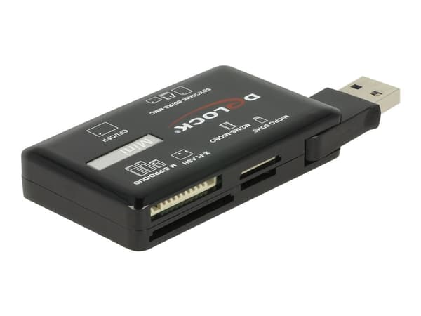 Delock - Kortläsare (Multiformat) - USB 3.2 Gen 1