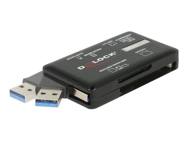 Delock - Kortläsare (Multiformat) - USB 3.2 Gen 1