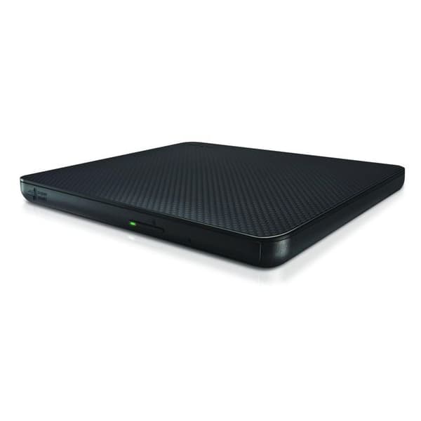 DVD-brännare - LG - GP60NB60 - Extern - USB 2.0 - Ultra Slim - Svart