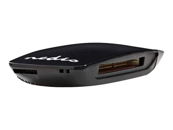 Nedis CRDRU3300BK - Kortleser - alt-i-1 (MS PRO, MMC, SD, MS Duo, xD, MS PRO Duo, miniSD, CF, RS-MMC, TransFlash, SDHC, microSDHC, SDXC) - USB 3.0