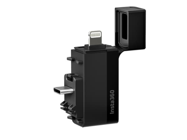 Insta360 Quick Reader - Kortleser (microSD) - Lightning/USB-C - for Insta360 X3