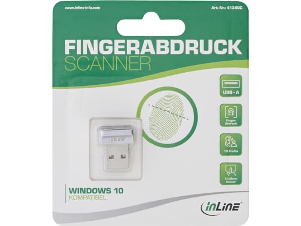 InLine 41360C, Windows 10, 21 mm, 12 mm, 18 mm, 3 g, Flerfarget