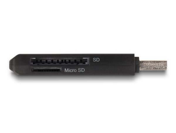 Delock - Kortinlukija (SD, miniSD, RS-MMC, TransFlash, MMCmobile, microSD, MMCplus, MMCmicro, microSDHC, SDXC, microSDXC, MMC II, TurboSD, Turbo mini