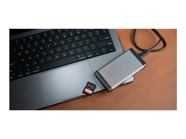 SanDisk Professional PRO-READER - Kortinlukija (SD, microSD) - USB-C 3.2 Gen 1
