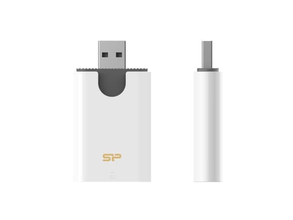 SILICON POWER Combo - Kortläsare (microSD, SD) - USB 3.1 Gen 1