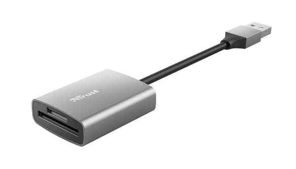 Trust Dalyx - Kortlæser (microSD, SDHC, SDXC) - USB 3.2 Gen 1