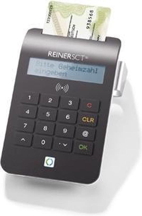 Reiner SCT cyberJack RFID komfort smartkortlæser Sort USB 2.0