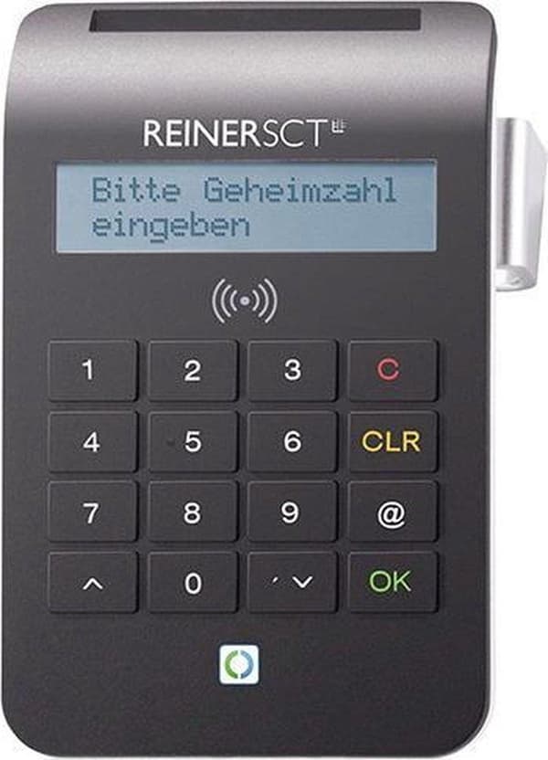 Reiner SCT cyberJack RFID komfort smartkortlæser Sort USB 2.0