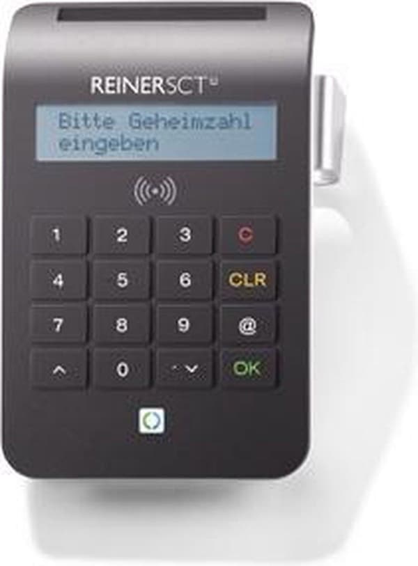 Reiner SCT cyberJack RFID komfort smartkortlæser Sort USB 2.0
