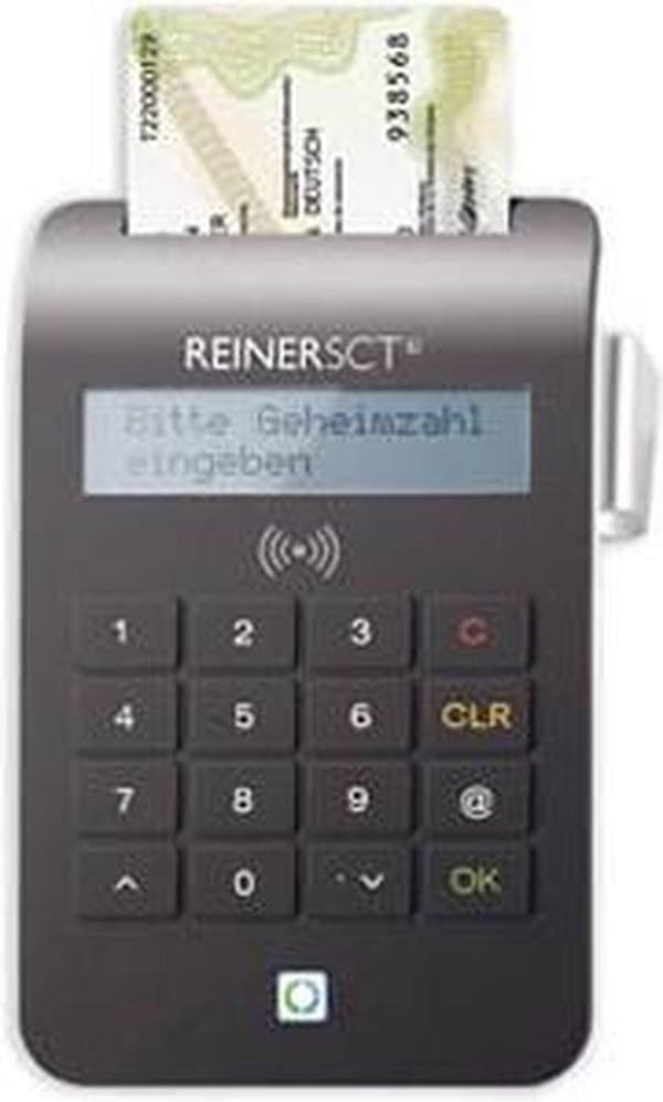 Reiner SCT cyberJack RFID komfort smartkortlæser Sort USB 2.0