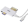 Miniatyrbillede 3 af 4: Hama USB 3.0 multikortlæser, SD/microSD/CF, hvid
