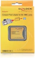 Pikkukuva 2 / 3: DeLOCK Compact Flash -sovitin SD-muistikorteille - CF tyyppi II