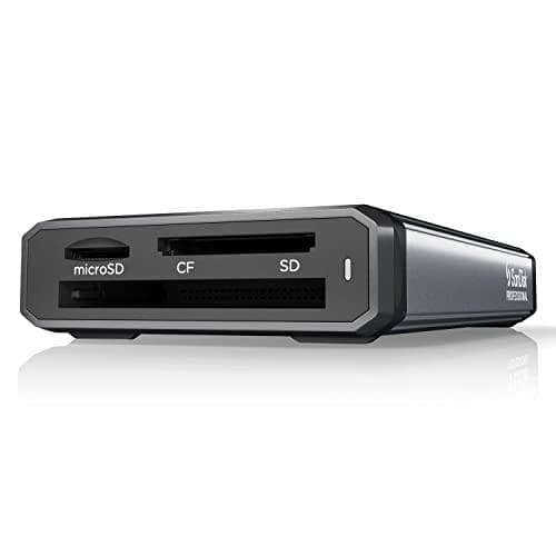 SanDisk® PROFESSIONAL PRO-READER Multi-Card Högpresterande kortläsare för CF®, SD och microSD™-kort, kompatibel med USB-C, snabb överföring