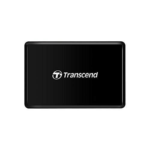 Transcend RDF8K2 - Kortinlukija (CF, SDHC, microSDHC, SDXC, microSDXC, SDHC UHS-I, SDXC UHS-I, microSDHC UHS-I, microSDXC UHS-I) - USB 3.1 Gen 1