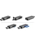 Miniatyrbild 2 av 10: ICY BOX IB-CR200-C minneskortläsare USB 2.0 Antracit