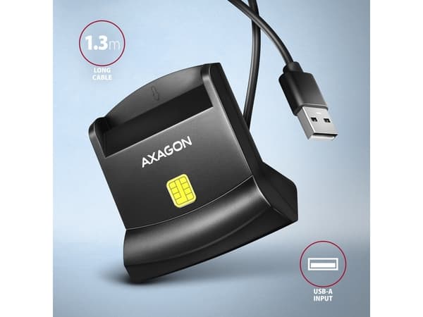 AXAGON CRE-SM4N Älykortinlukija