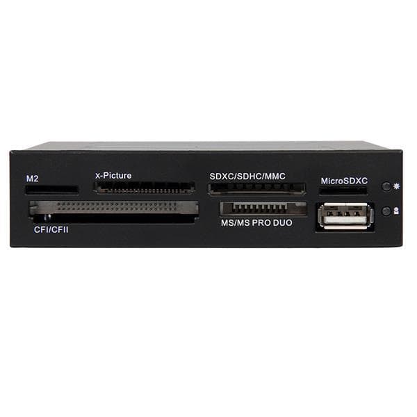 StarTech.com 3,5 tum Front Bay 22-i-1 USB 2.0 multimediaminneskortläsare