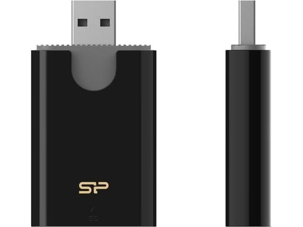 SILICON POWER Combo - Kortinlukija (MMC, SD, microSD) - USB 3.2 Gen 1