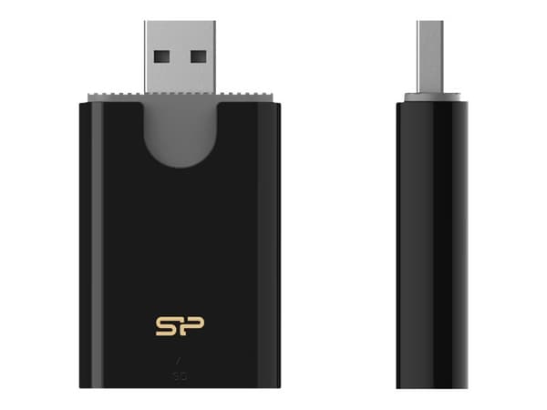 SILICON POWER Combo - Kortinlukija (MMC, SD, microSD) - USB 3.2 Gen 1