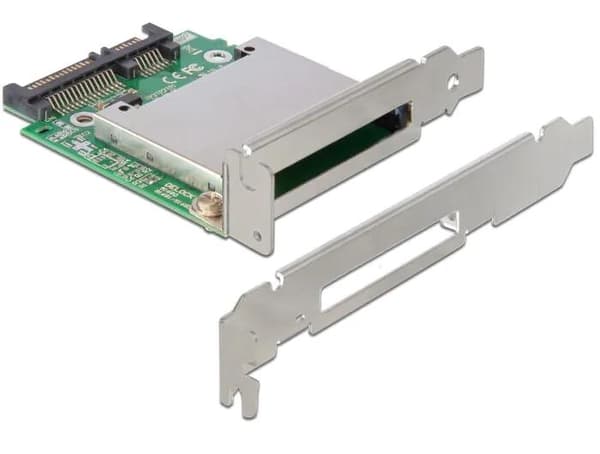DeLOCK minneskortläsare, intern/3,5", SATA, CFast