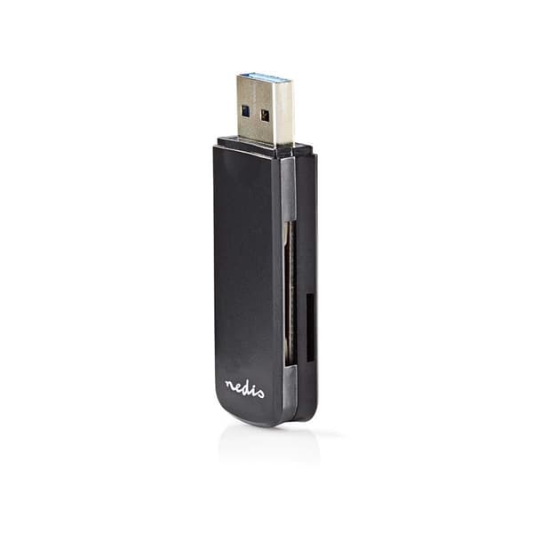 Nedis Kortläsare | microSD (TF) / microSDHC (TF) / microSDXC (TF) / MMC / SD / SDHC / SDXC | USB 3.2 Gen1