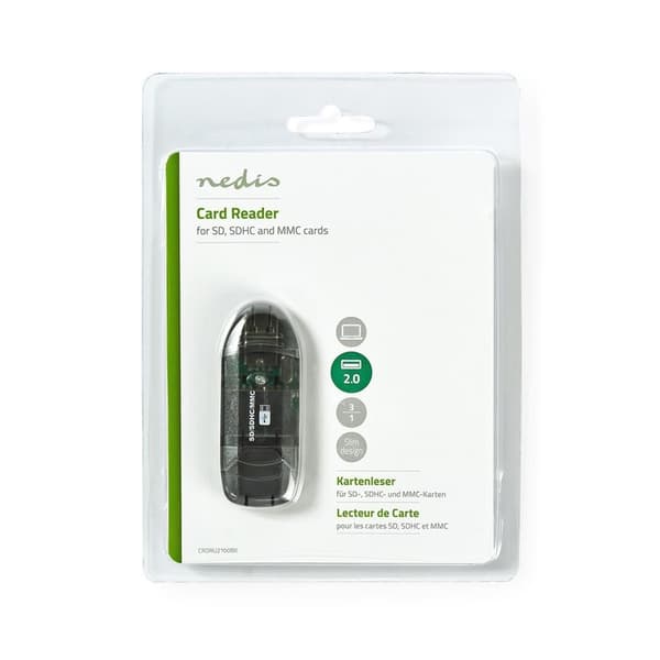 Nedis Kortinlukija | MMC / SD / SDHC / SDXC | USB 2.0