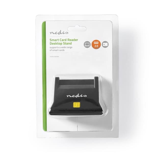 Nedis Kortlæser | Smart Card (ID) | USB 2.0