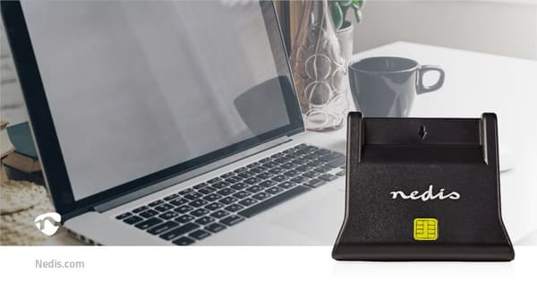Nedis Kortlæser | Smart Card (ID) | USB 2.0
