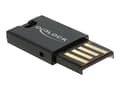 Miniatyrbild 1 av 5: Delock - Kortläsare (microSD, microSDHC, microSDXC, microSDHC UHS-I, microSDXC UHS-I, microSDHC UHS-II, microSDXC UHS-II) - USB 2.0