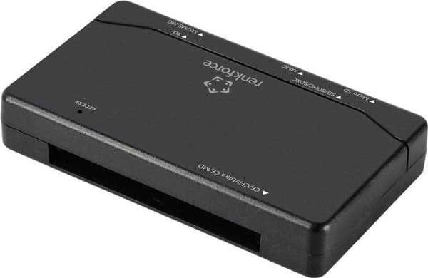 Renkforce RF-PCR-150 Extern minneskortläsare USB 2.0 Svart (RF-5152720)