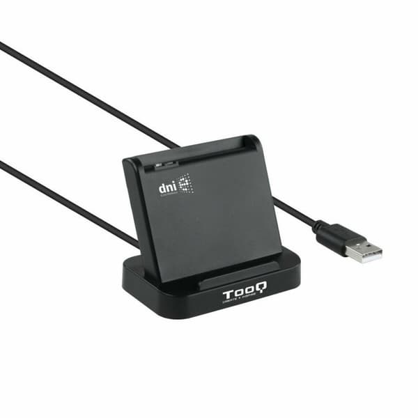 Älykortinlukija TooQ DNIe VISION USB 2.0 Musta musta