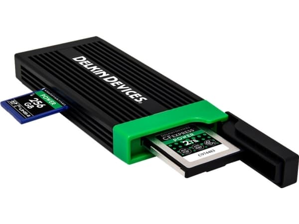 Delkin USB 3.2 CFexpress Type B &amp;amp; SD UHS-II -muistikortinlukija