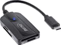 Miniatyrbild 4 av 4: InLine 66772C, HC MMC+, MMC, MMC+, MicroSD (TransFlash), MicroSDHC, MicroSDXC, SD, SDHC, SDXC, Svart, 5000 Mbit/s, USB 3.2 Gen 1 (3.1 Gen 1) Type-C,