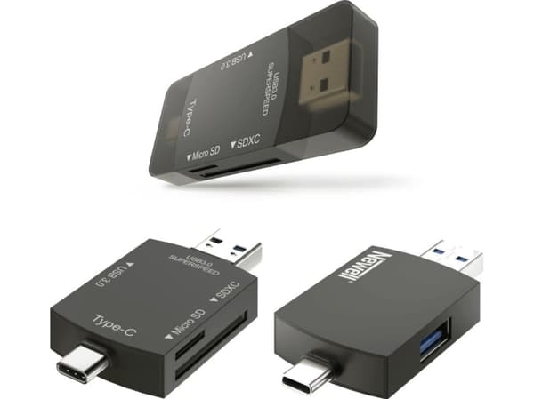HUB USB Newell NEWELL Hub OTG 3w1 SD microSD