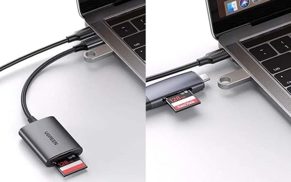 Ugreen USB-C kortinlukija, UGREEN CM401 (harmaa)