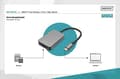 Miniatyrbild 4 av 6: Digitus USB-C kortläsare - 2 portar - Höghastighets - MicroSD (TransFlash) - MicroSDHC - MicroSDXC - SD - SDHC - SDXC - Grå - 300 Mbit/s - Aluminium -