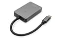 Miniatyrbild 6 av 6: Digitus USB-C kortläsare - 2 portar - Höghastighets - MicroSD (TransFlash) - MicroSDHC - MicroSDXC - SD - SDHC - SDXC - Grå - 300 Mbit/s - Aluminium -