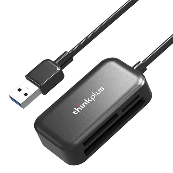 LENOVO Thinkplus USB3.0 3-in-1 Transmission CF TF SD -kortinlukija