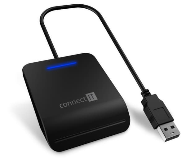 Connect IT CFF-3050-BK, USB 2.0, 0,6 m, Musta, 46 g