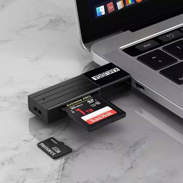 SD-Kortläsare SD & MikroSD USB 2.0 KAKUSIGA