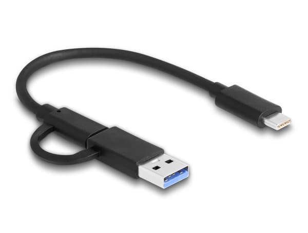 Delock USB Type-C-kortinlukija alumiinikotelossa CFexpress- tai XQD-muistikortteja varten