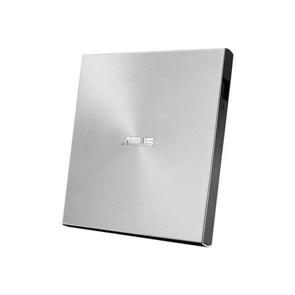 ASUS - Extern DVD RW-enhet SDRW-08U7M-U/SIL/G/AS/P2G - DVD-brännare - USB 2.0 - 24x (CD) / 8x (DVD) - Grå