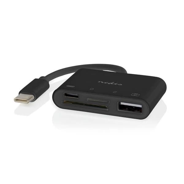 Nedis USB Hub | CCGB64780BK01 |Svart