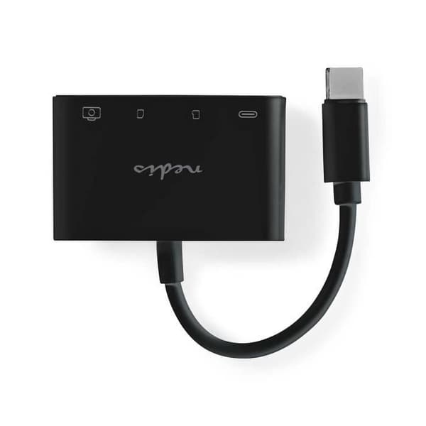 Nedis USB Hub | CCGB64780BK01 |Svart