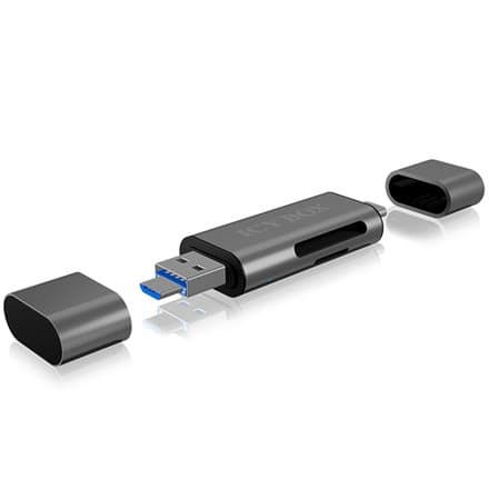 Czytnik kart IB-CR200-C USB 2.0 Type-C,TYPE_A