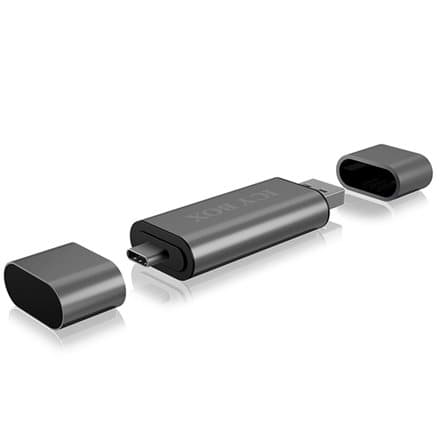 Czytnik kart IB-CR200-C USB 2.0 Type-C,TYPE_A