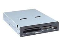 Ultron Reader UCR 75in1 + USB Port - Kortläsare - 75 i 1 - 3,5 tum (CF I, CF II, MS, MS PRO, Microdrive, MMC, SD, SM, MS Duo, xD, MS PRO Duo) - USB 2