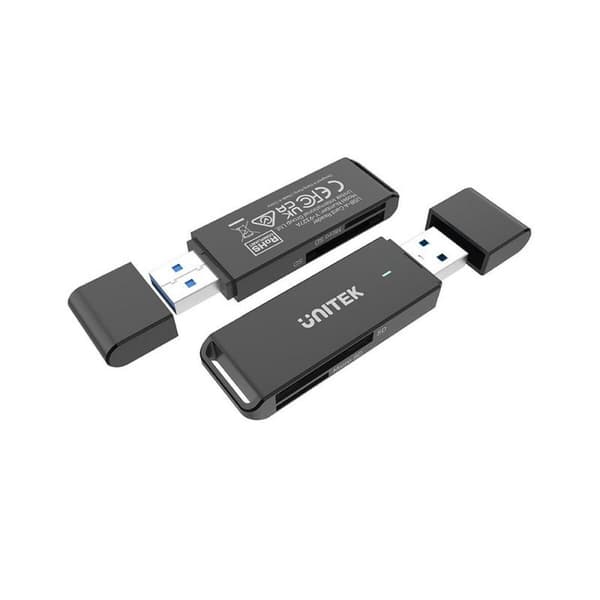 Ekstern Reader Card Unitek Y-9327A Sort